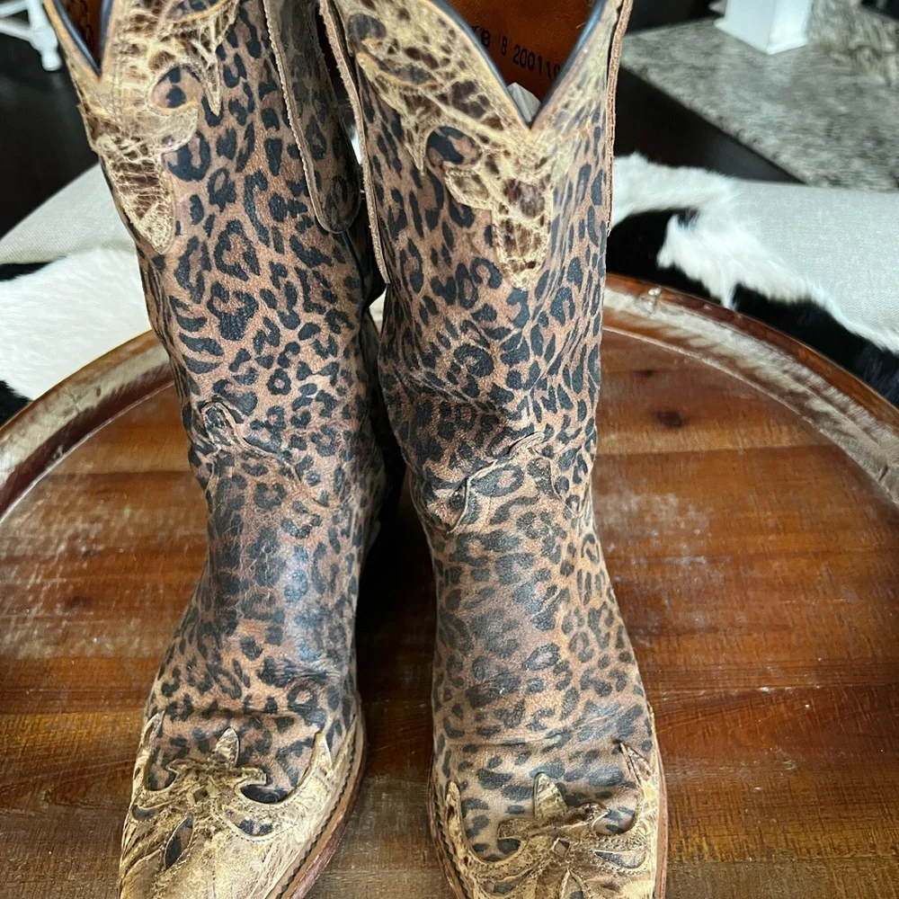 Lucchese leopard boots 1883 - Picture 2 of 12